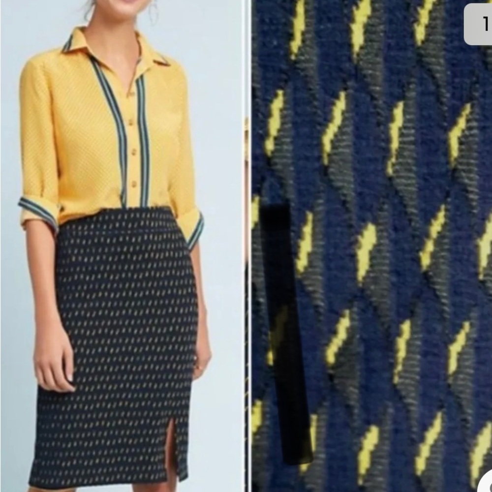 Maeve - size 4 -Navy Skirt
